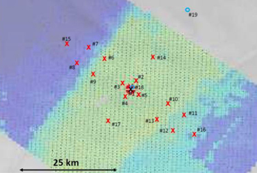 Surface movement by GPS