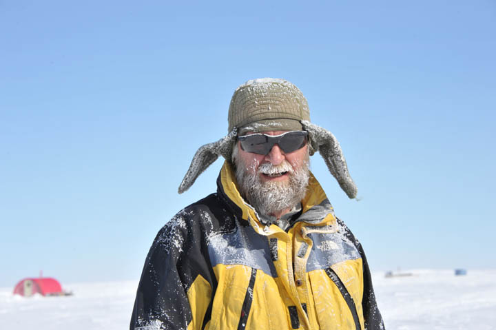 Field Leader J.P. after some serious snowblowing