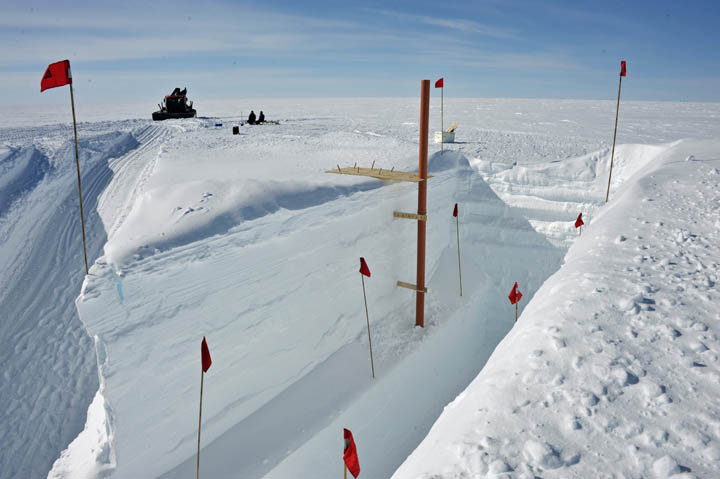 Ventilation tubes are mounted before the trenches are closed